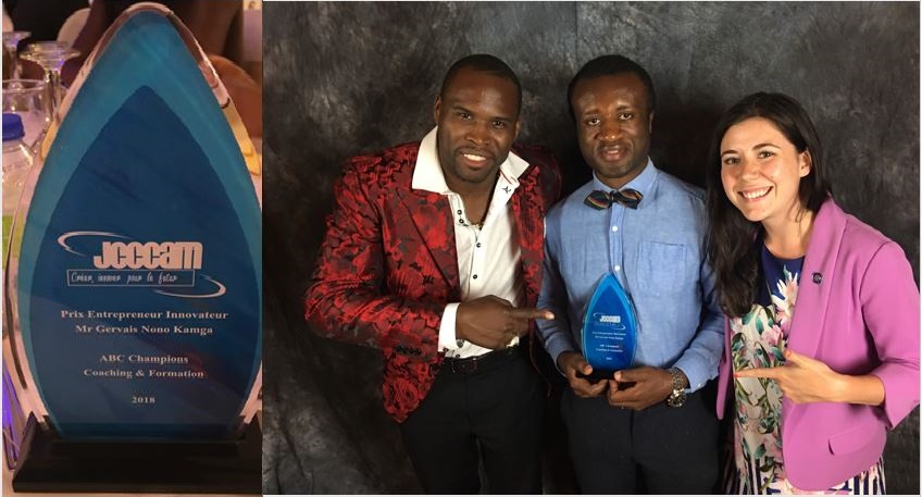 Gervais Kamga, Prix de l'Entrepreneur Innovateur