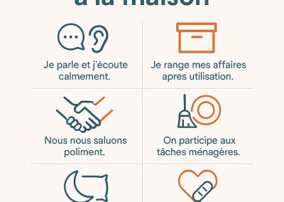 Tableau Règles De La Maison A Imprimer