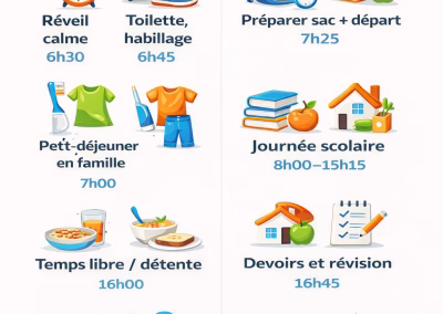 Meilleur Tableau Routine à Imprimer Gratuit (Matin et Soir) – PDF