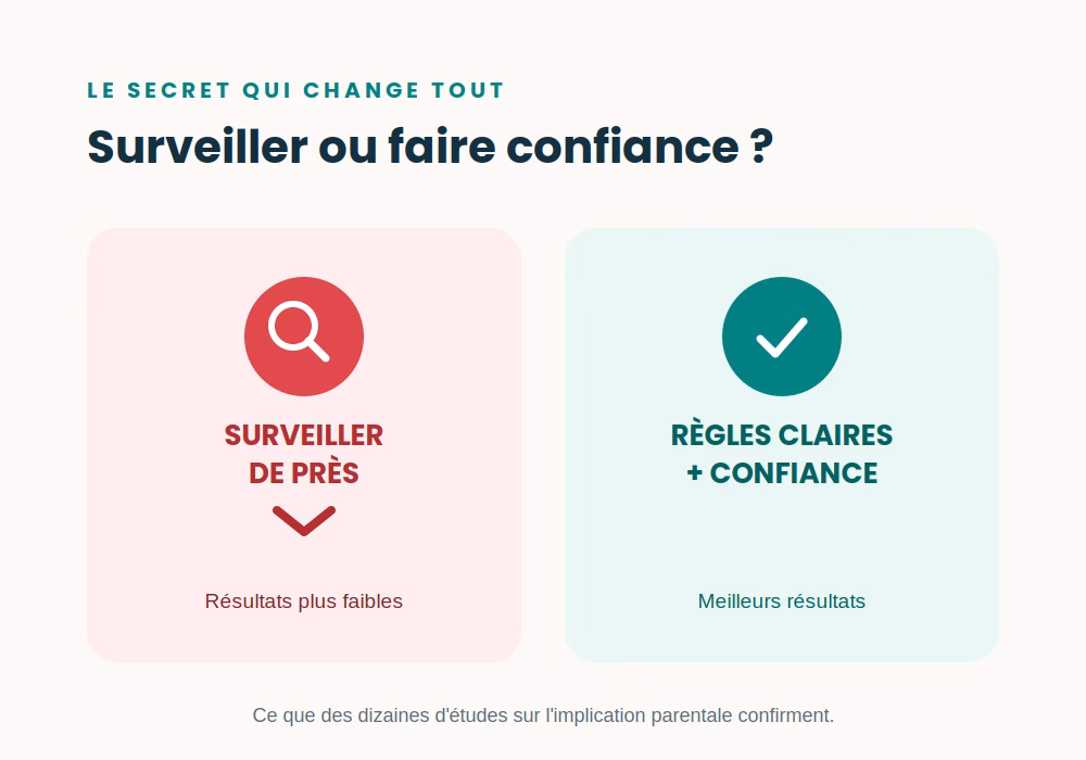 Conseils aux parents pour les devoirs a la maison